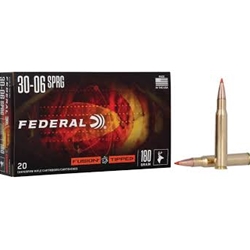 Federal (F3006TFS3) FUSION 30-06SPRG, 180GR TIPPED