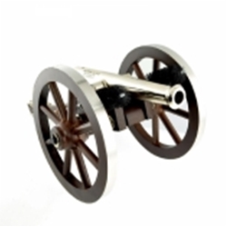 TRADITIONS (CN8021) MINI NAPOLEON III, NICKEL, 50CAL CANNON