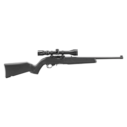 RUGER 10/22 SCOPED BLACK