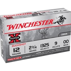 WINCHESTER 12GA 2 3/4" SUPER X 00 BUCK