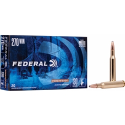 Federal 270 WIN ,POWER SHOK, 130GR.
