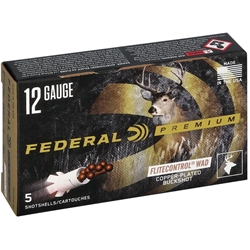 Federal PREMIUM 12GA X 2 3/4", 00 BUCK (PFC15400)