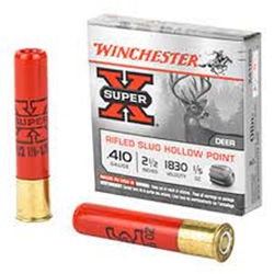 WINCHESTER SUPER X 410GA X 3", RIFLED SLUG (X413RS5)