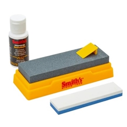 SMITH'S 51328 Smith's Combination Benchstone Kit w/Honing Solution