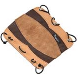 RAGIM TRAD. LEATHER ARMGUARD/ELASTIC LACING 7" (RG-A2020